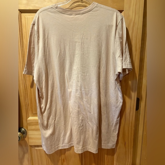 Tan Graphic T-Shirt with Love Design dog Christmas theme - Picture 2 of 7